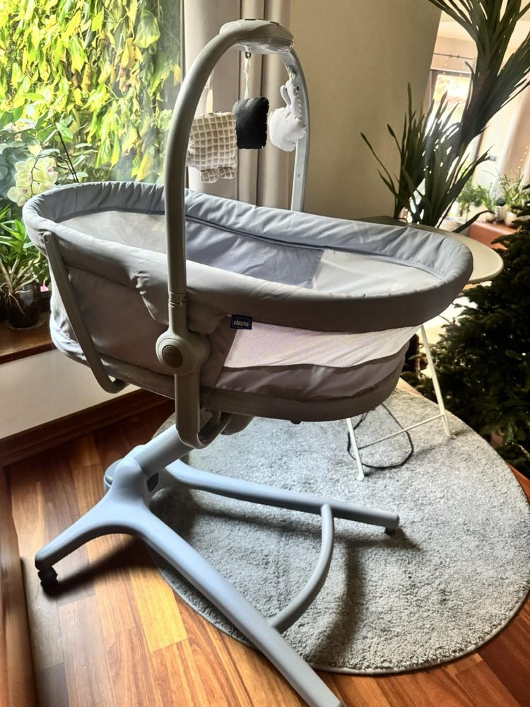 Chicco Baby Hug Air 4 in 1 - кошара, шезлонг, стол за хранене