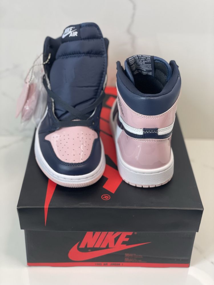 Air Jordan 1 Retro Atmosphere High OG Pink Laser Obsidian NRG White