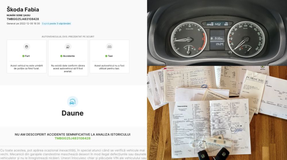Skoda Fabia 2 5J 1.9 TDI 105cp Ambiente Navi CarPlay