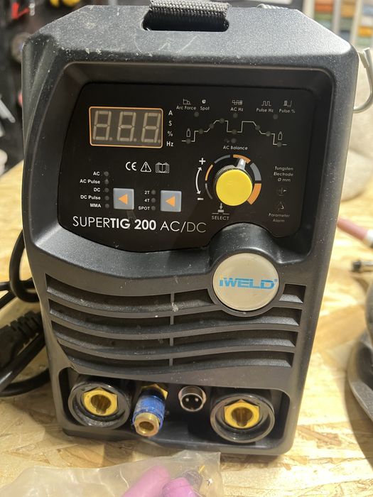Aparat de sudură TIG Iweld SUPERTIG 200 AC/DC