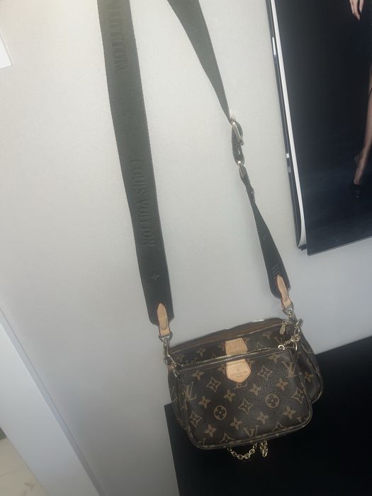 Двойна чанта с дълга и къса дръжка