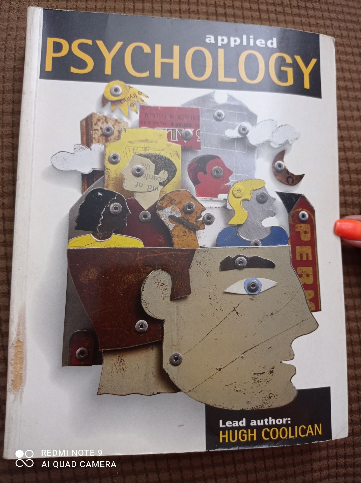 Carte "Applied Psychology", Hugh Coolican