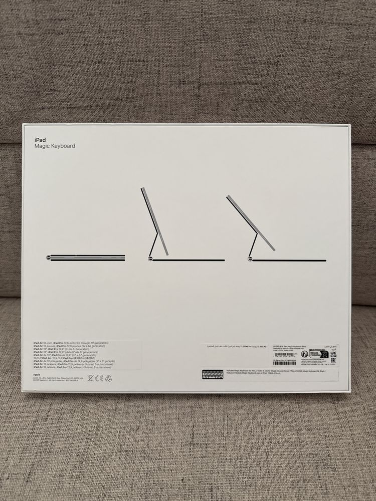 Tastaura Apple magic keyboard pentru ipad air 13”/ipad pro 12.9”