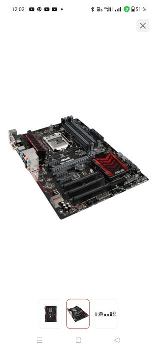 Материнка ASUS H81-GAMER