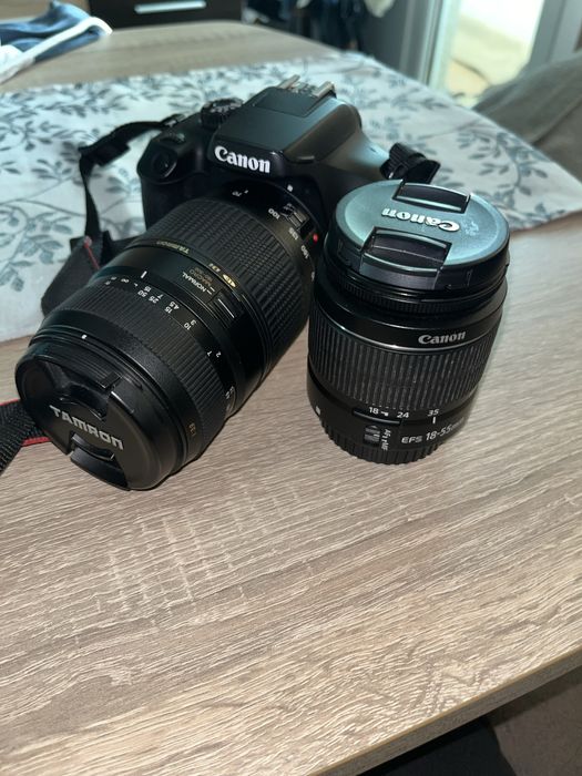 Canon Eos 4000D 18-55mm 70-300mm