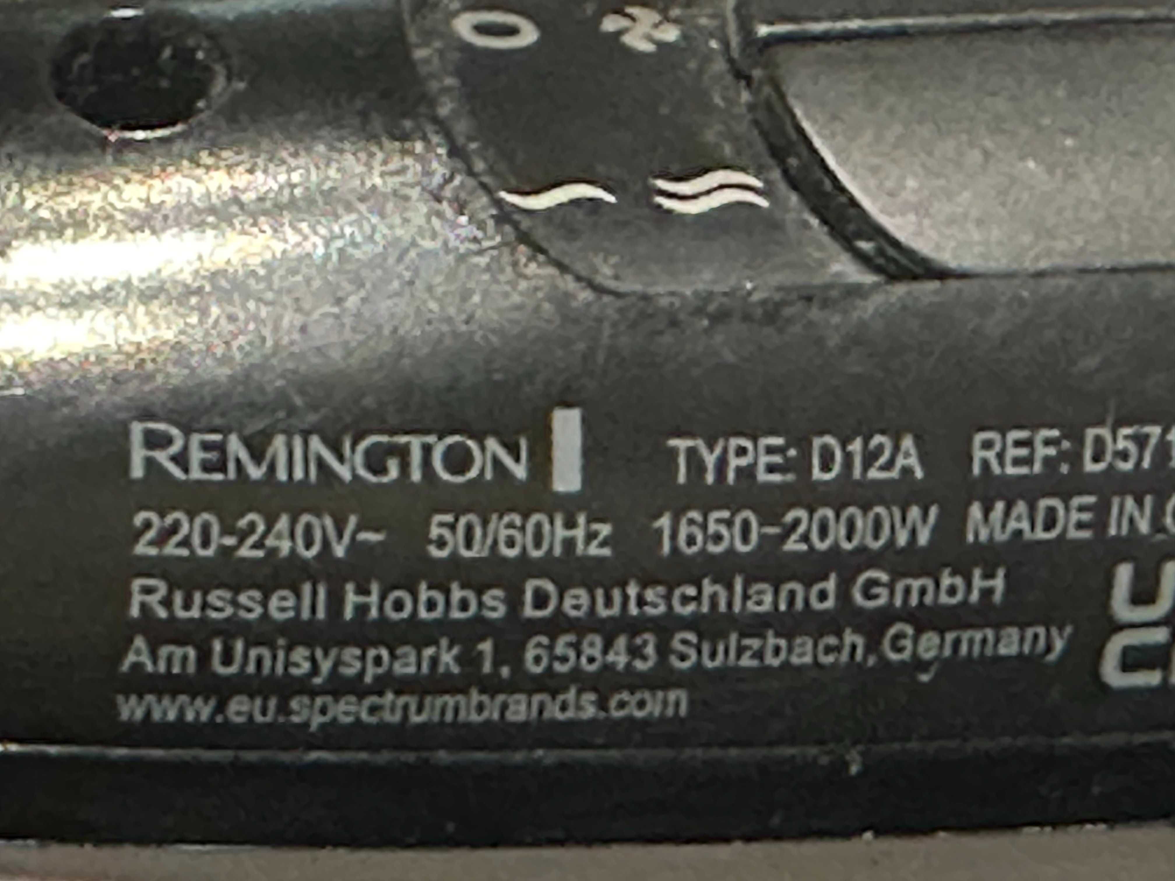 Сешоар Remington Thermacare Pro 2200 D12A, 2000 W, Йонизатор