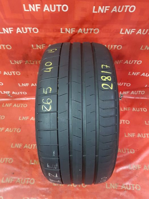 1 Anvelopa de VARA - 265/40/19 - Pirelli PZ4 - 7.62 MM - DOT 2817 !