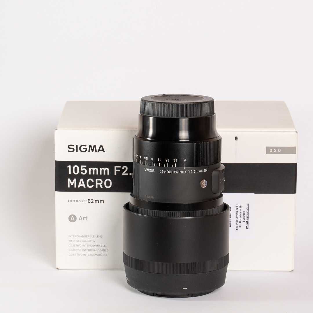 Sigma 105mm  F2.8 Art DG DN Macro Montura Sony FE Nou