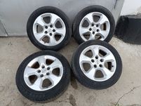 Диски л.п R16 с резиной 5*110 на Опель