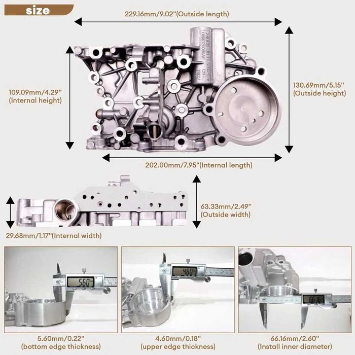 Корпус на акумулатор на автоматична скоростна кутия K217900A-G10  А114