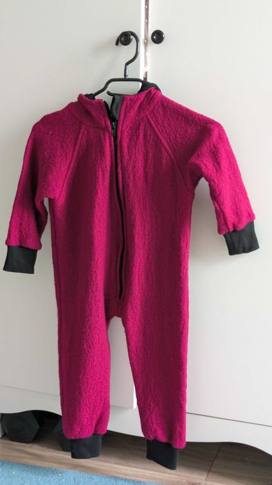 Combinezon lana Inimioara 3-4 ani
