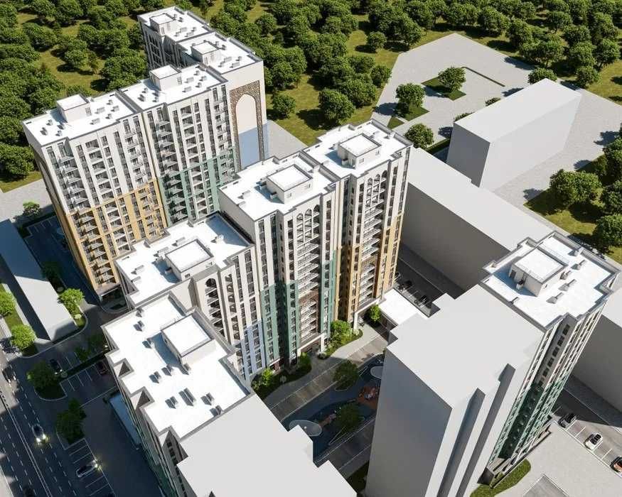 1-комн квартира 33.2 м² | Алмазар | рассрочка 32 мес | без ПВ (ГА)