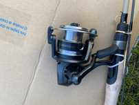 Set lansetă și mulinetă de pescuit Spinning 1.80m