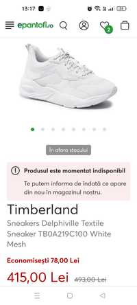 Adidași Timberland Sneakers Delphiville originali