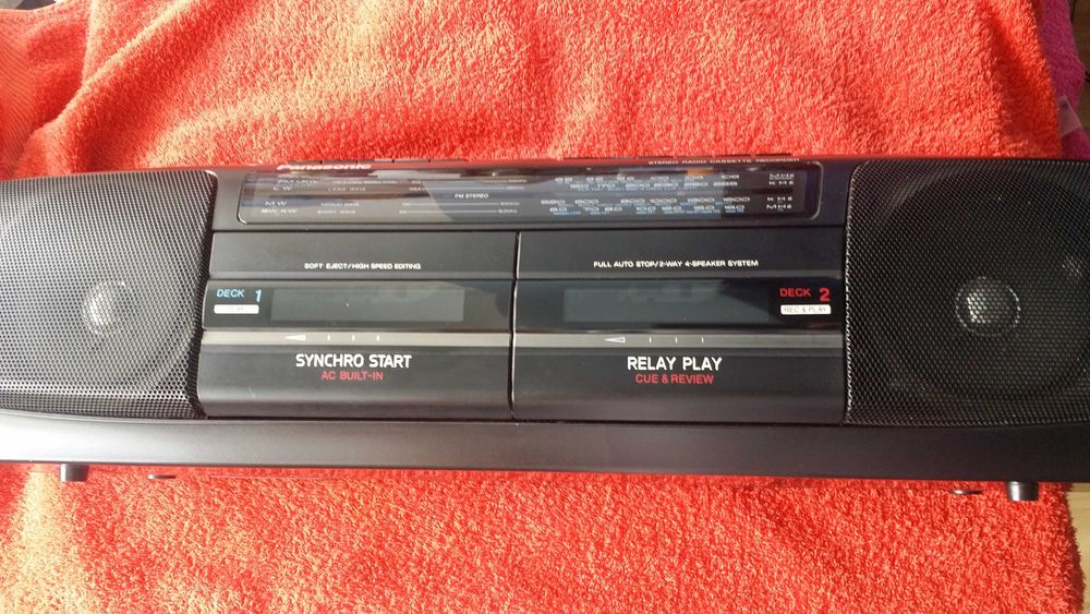 Radiocasetofon Dublu Panasonic RX - FT 510