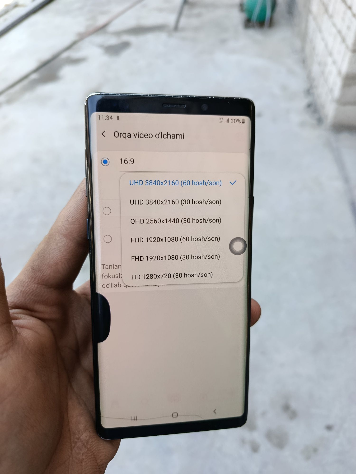Samsung Galaxy Note 9  black