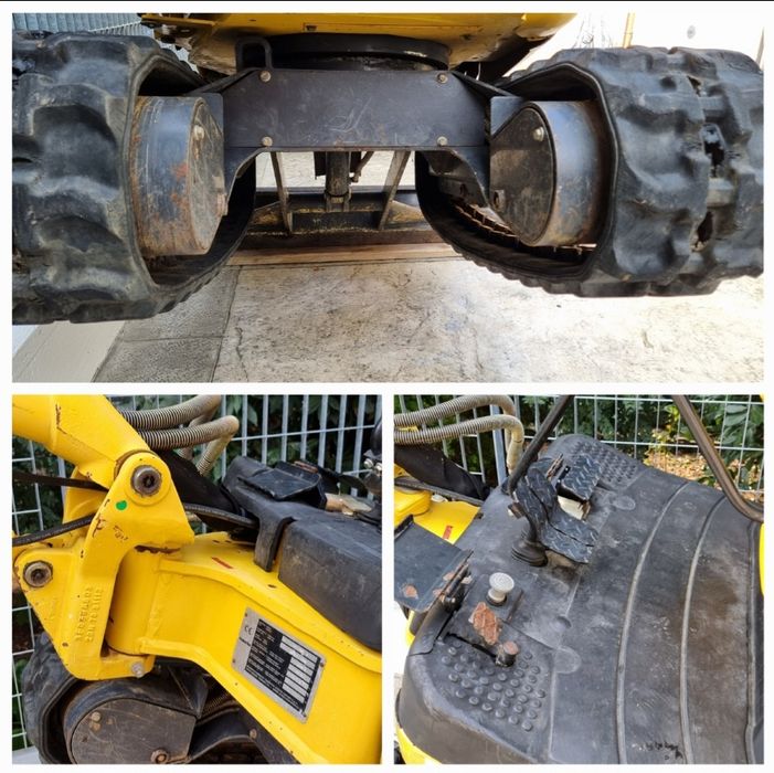 Miniexcavator Komatsu PC 15 mini excavator 1277h ORIGINALE