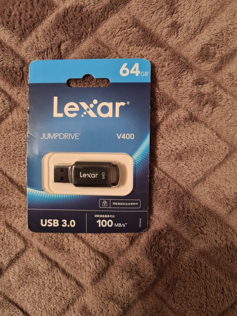 Stick USB 3.0, Lexar, 64 Gb, 100Mb/s