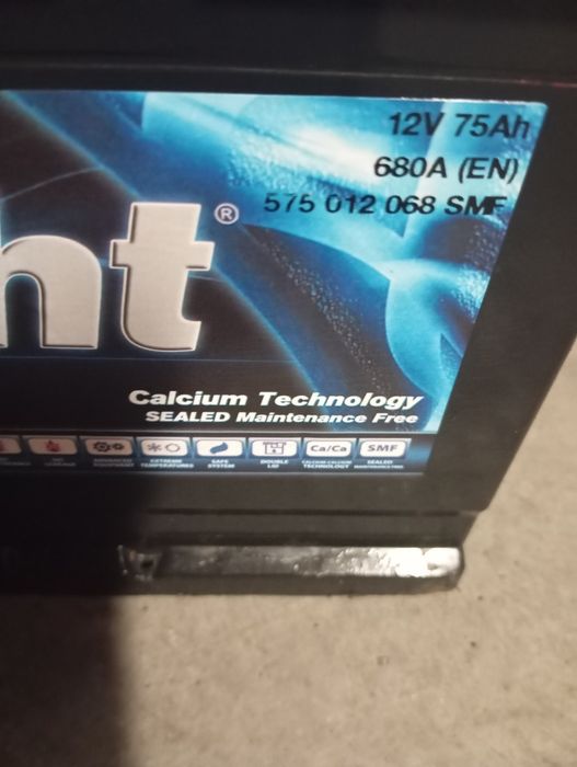 Baterie auto Macht 75 amperi stare perfectă