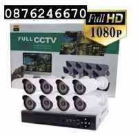 Комплект видеонаблюдение с 8 камери FULL HD
220 лв