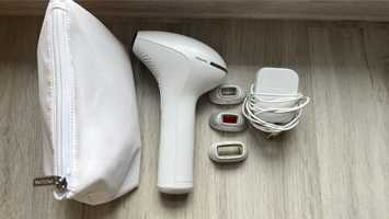 Epilator permanent IPL Philips Lumea Prestige 2008,3 capete, impecabil