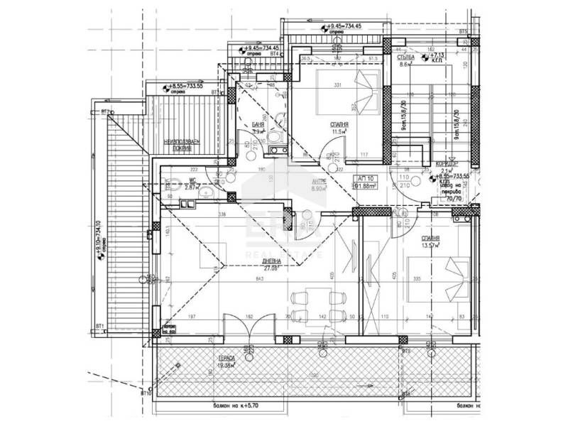 Продава се Тристаен апартамент в София, Горна баня - 106 кв.м за 2116 €/кв.м - Снимка #5