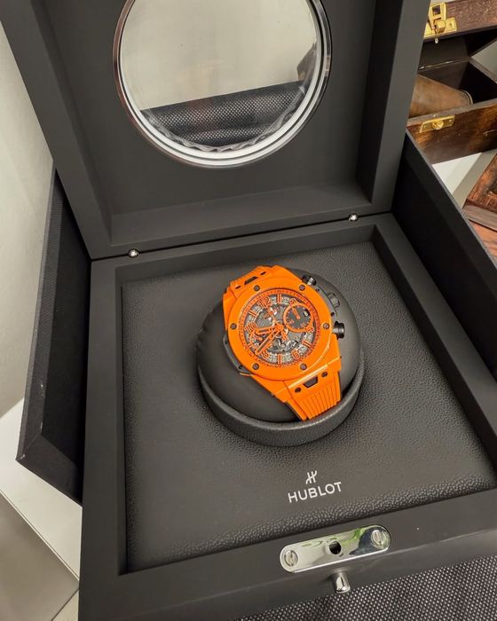 HUBLOT  Big Bang  Unico  Orange Ceramic