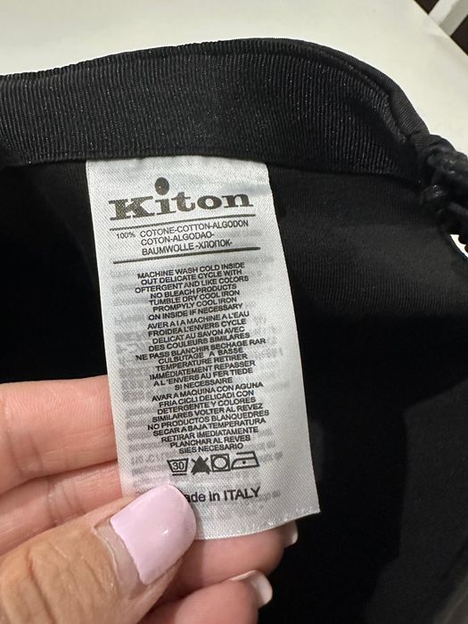 Șapcă Kiton, noua.