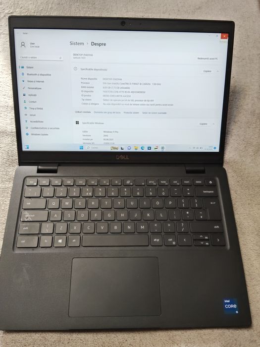 Laptop Dell 3420 ,i5 gen 11,8gb RAM ,ssd 512gb ,14 inch