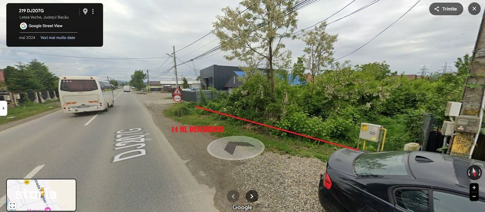 Teren Intravilan - Letea Veche la strada principala
