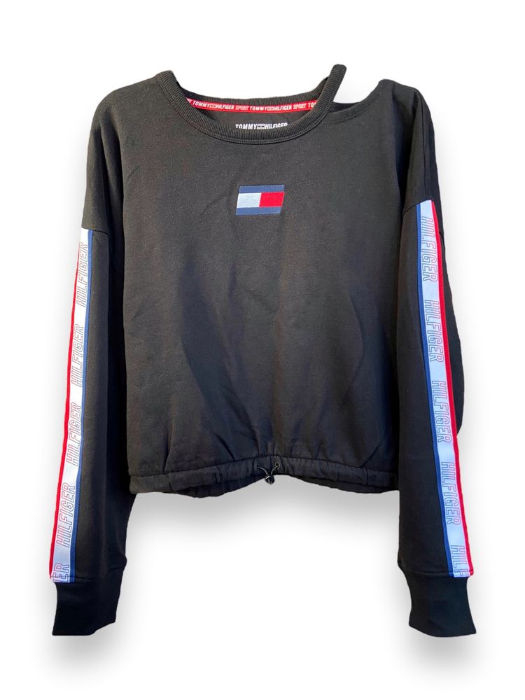 Bluza Tommy Hilfiger cu taietura V