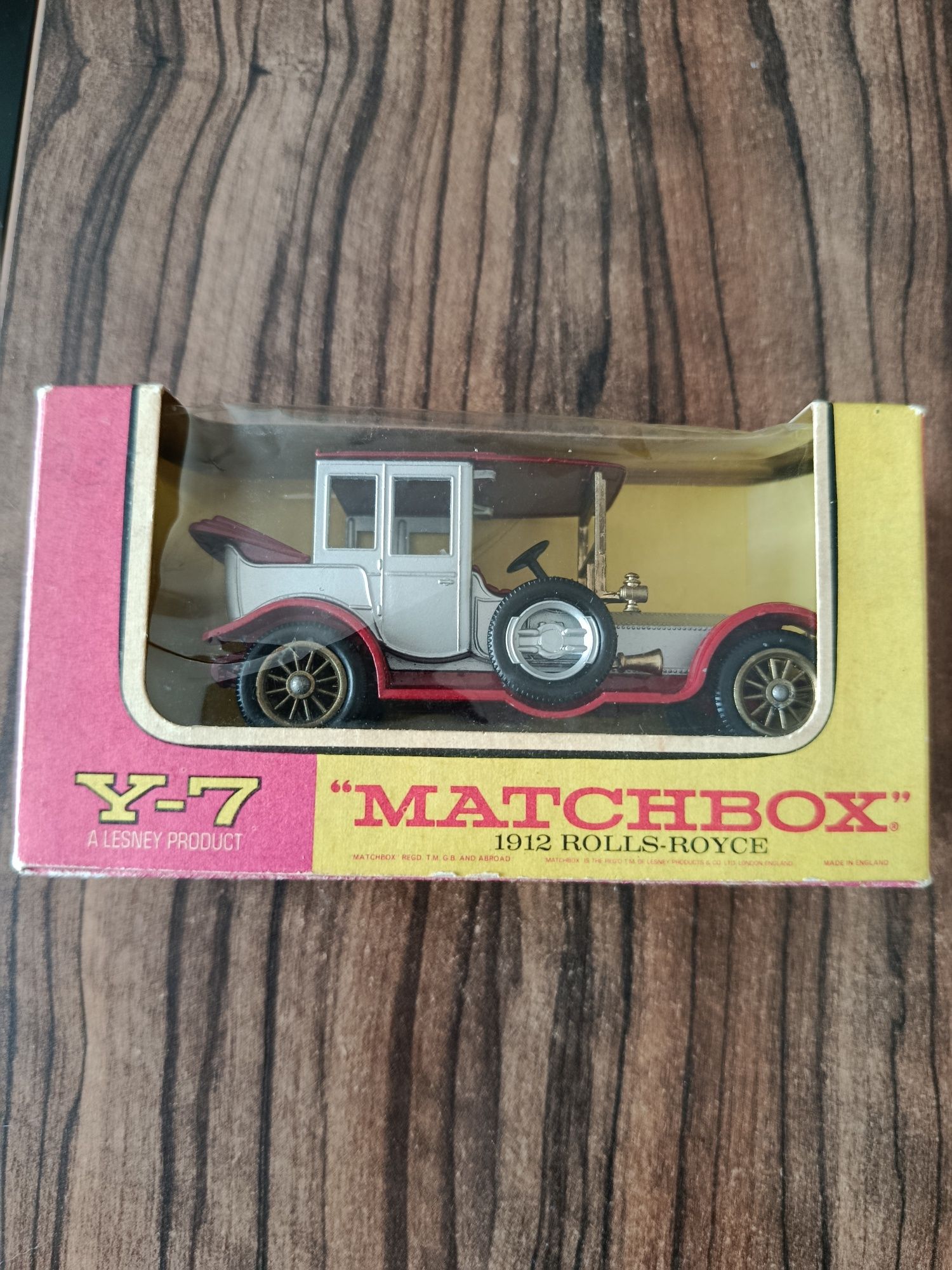 Метална количка Matchbox Rolls-Royce 1912
