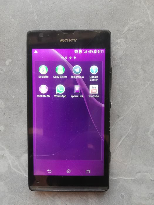 Сотилади sony xperia 6gb