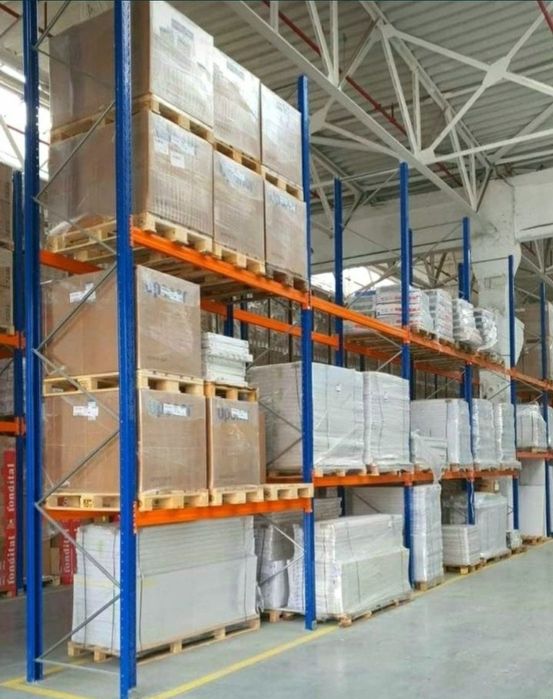 Rafturi metalice depozitare marfa 599