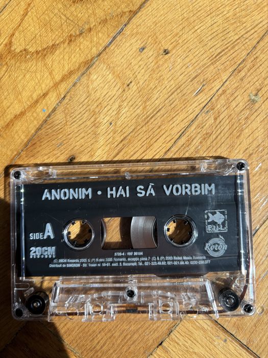 Vand sau schimb caseta anonim hai sa vorbim