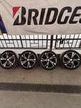 Джанти 5х112 - 17 цола със зимни гуми 225/45/17 Bridgestone и Kleber