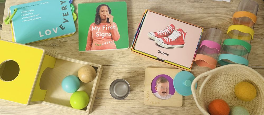 Lovevery „The Inspector” (7–8 luni) – complet, stare foarte bună