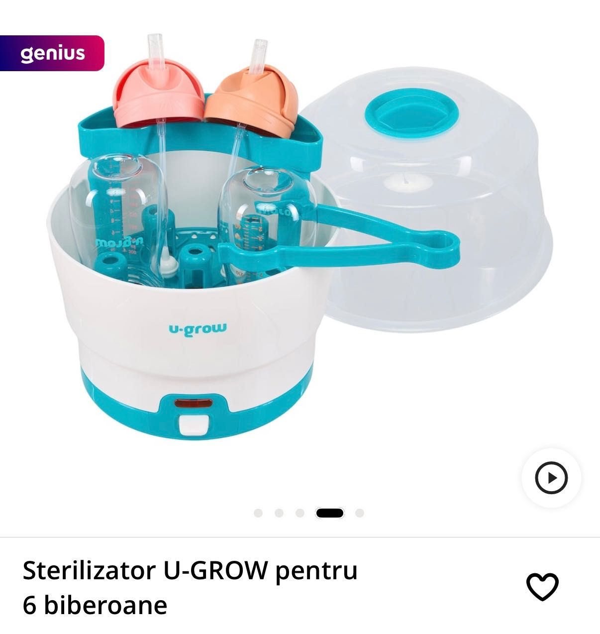 Sterilizator biberoane U-grow