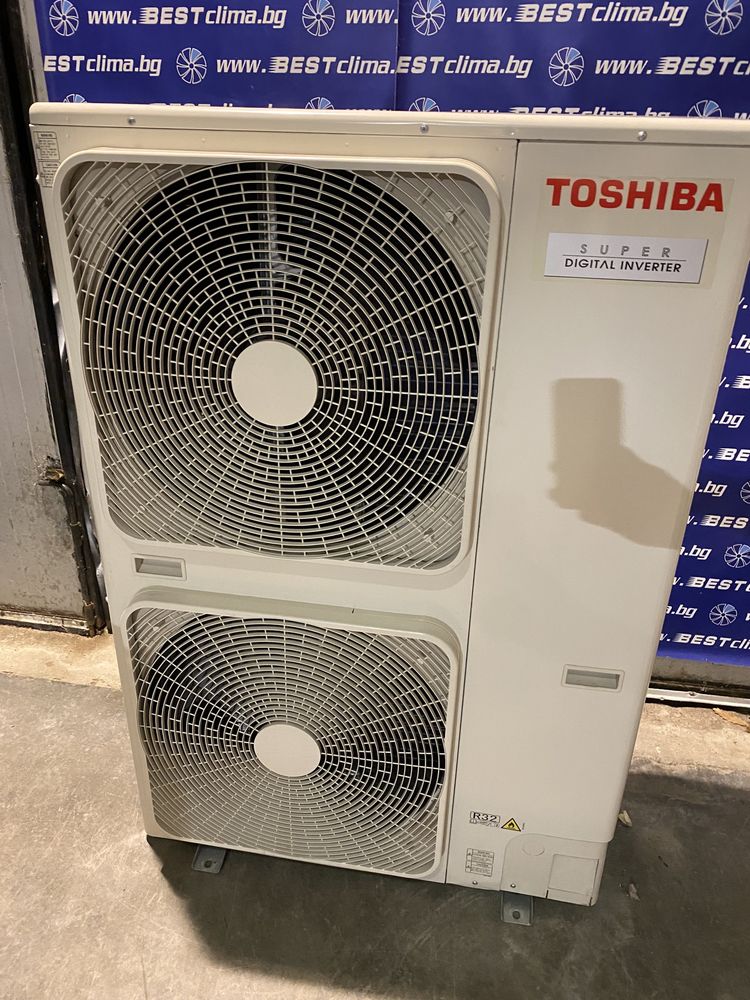 Toshiba R32 таванно подов инверторен 14kw климатик