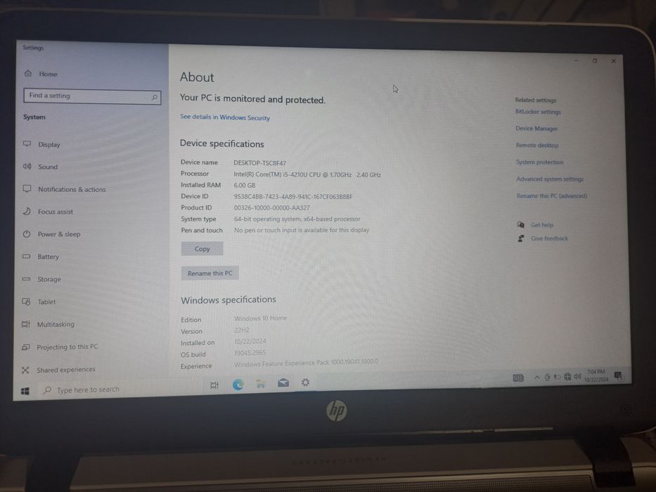 Vand laptop copiii hp