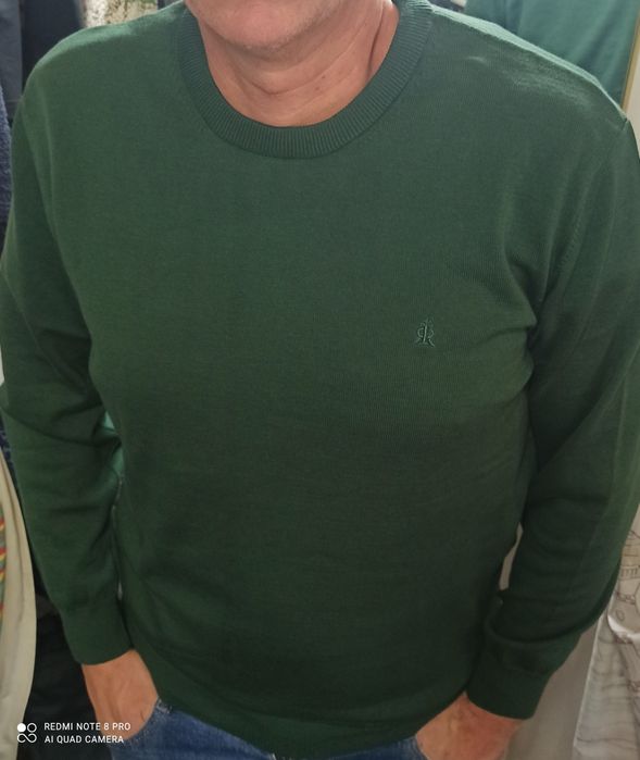 Луксозни Памучни качествени и елегантни Пуловери 100%памук