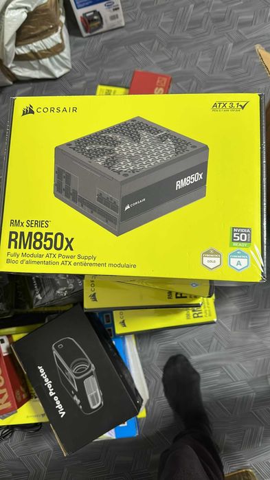 Sursa Corsair RM850x, Cybenetics Gold, 850W,  Full Modulara, Negru