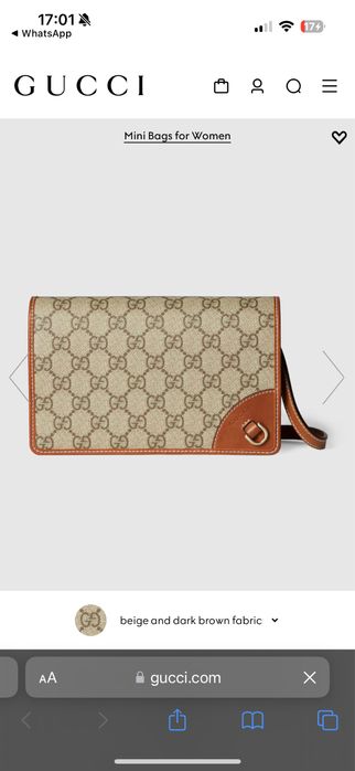 Оригинал сумка gucci