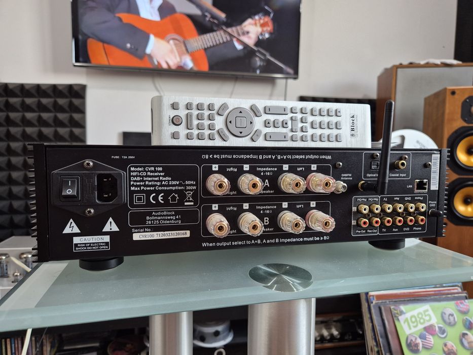 Block Audio CVR 100 Receiver All in One High End internet Dab Usb