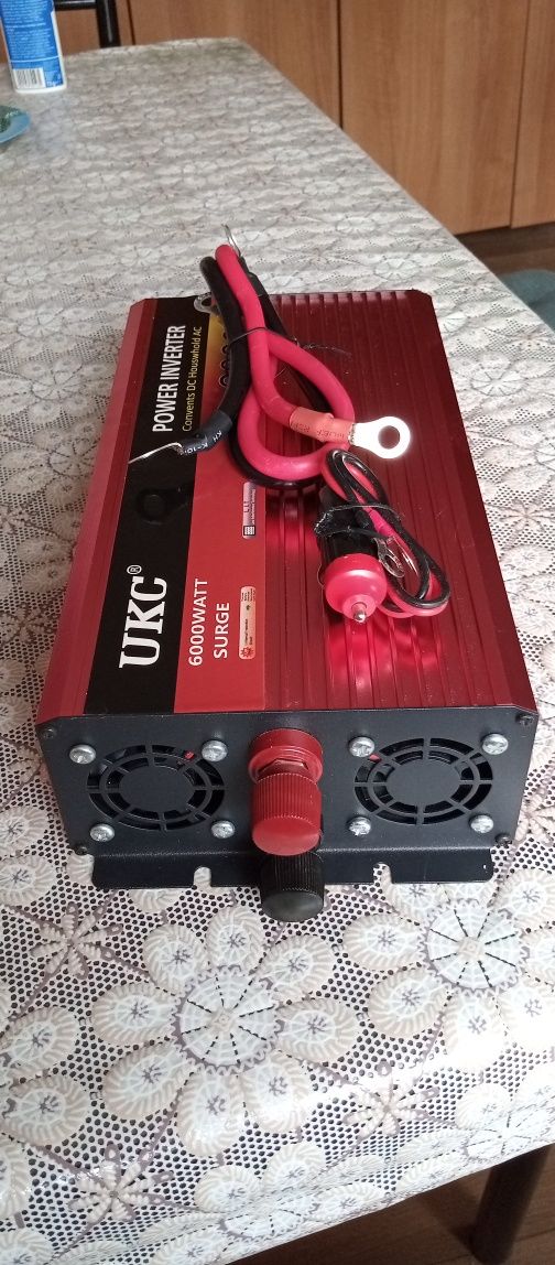 Чисто нов Мощен инвертор - 24 v на 220v  - ( 3000w)