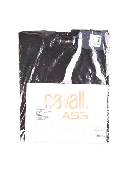 ПРОМО Roberto Cavalli Class S,М,L размер-Оригинална черна тениска