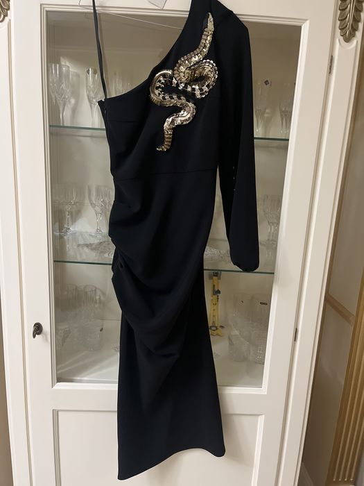 Vand rochie cu accesoriu auriu Elisabeta Franchi