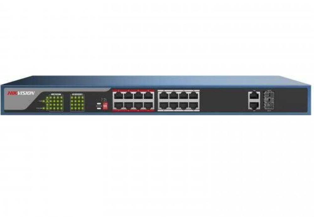 PoE коммутатор Hikvision DS-3E0318P-E