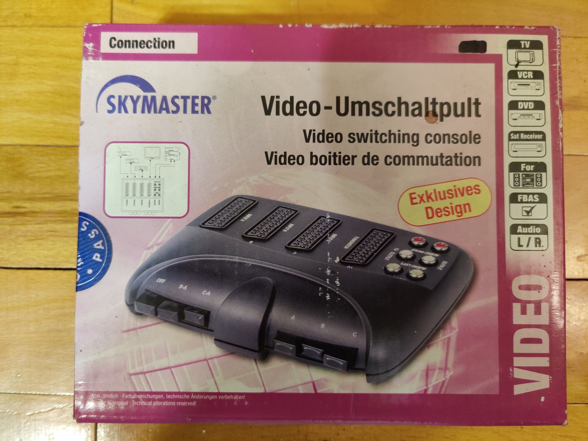 selector surse SCART SKYMASTER nou