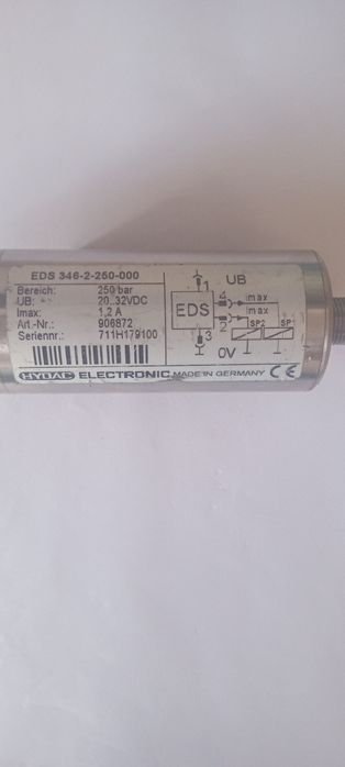 Presostate IFM și hydac EDS